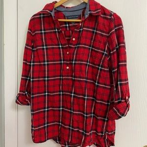Oversize Flannel Button Up - Tommy Hilfiger - Never Worn